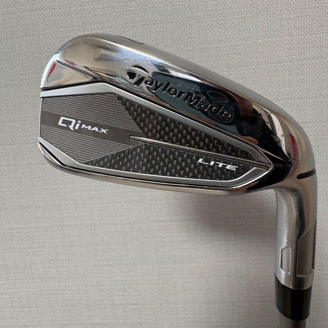 Qi MAX LITE 7番アイアン　純正カーボンシャフト フレックスR