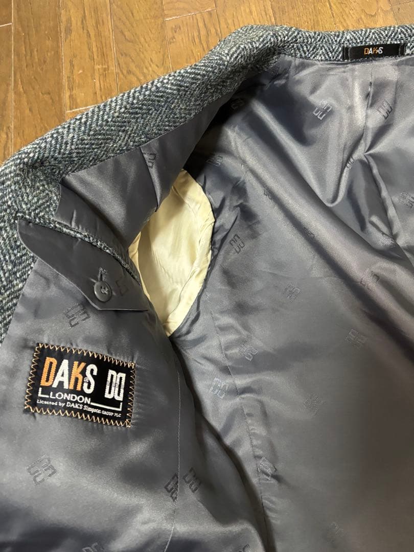 し*ん様 Daks Harris tweed A5ハリツツイードジャケット