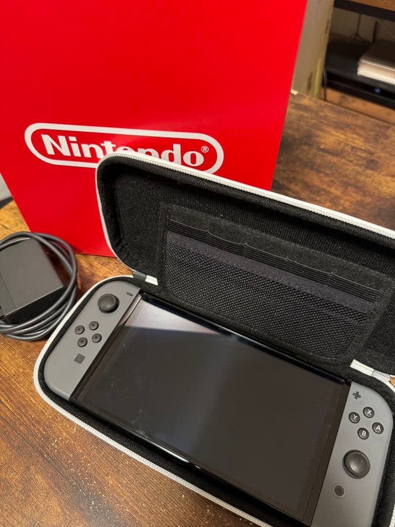 Nintendo Switch 有機ELモデル グレー 本体 付属品完品