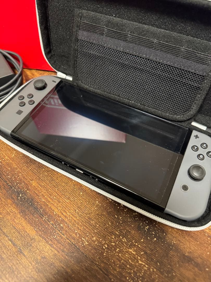 Nintendo Switch 有機ELモデル グレー 本体 付属品完品