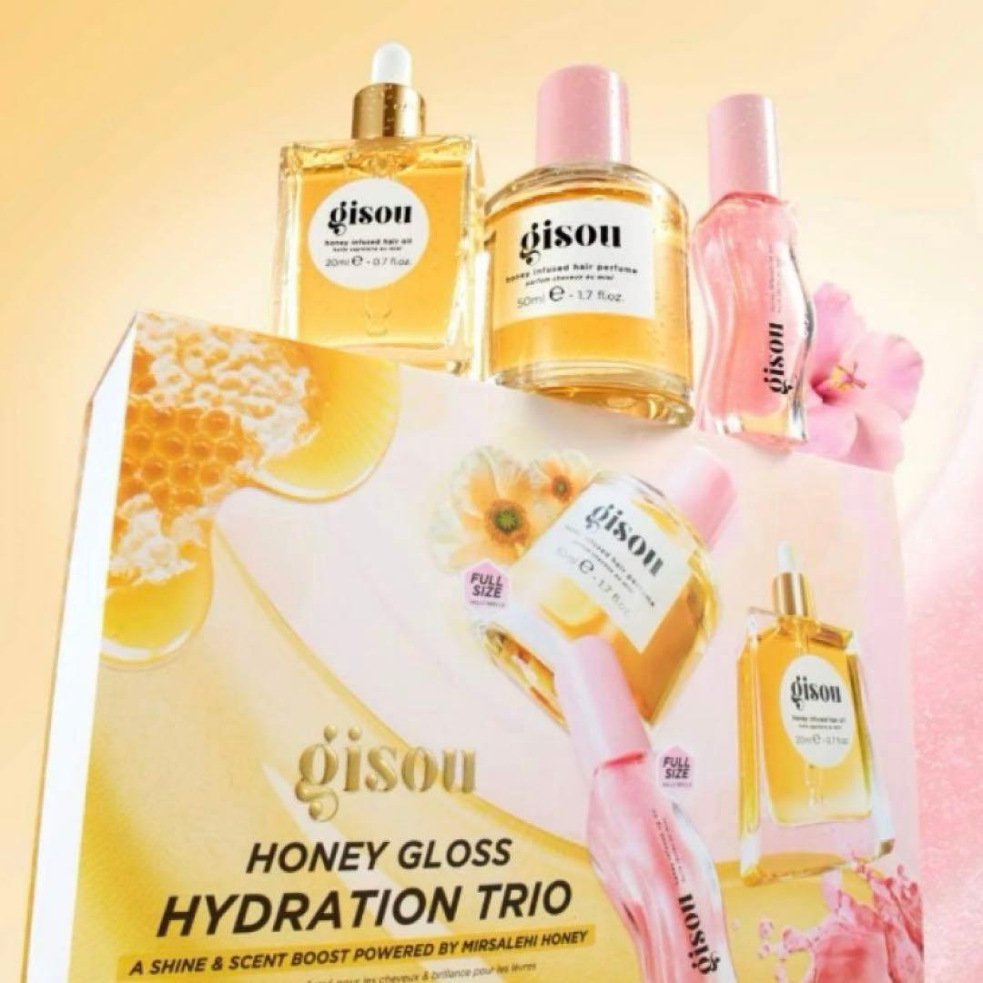 gisou HONEY GLOSS HYDRATION TRIO新品未開封箱入