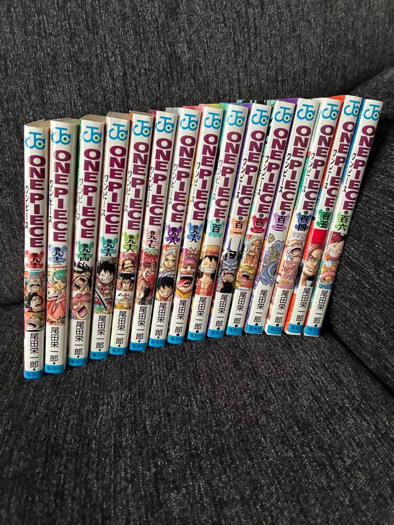 ONE PIECE 1〜106➕WANTEDほぼ初版(1巻のみ2刷)