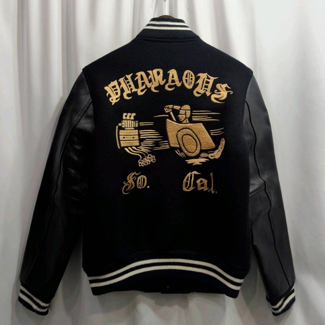 JELADO ジェラード 刺繍 ウール×レザー スタジャン 1/S メンズ