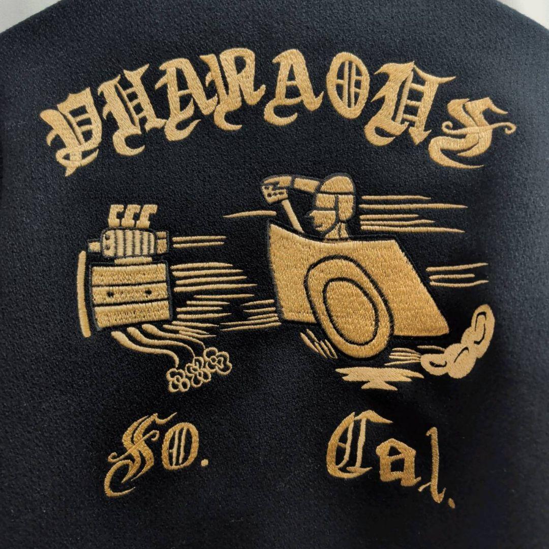 JELADO ジェラード 刺繍 ウール×レザー スタジャン 1/S メンズ