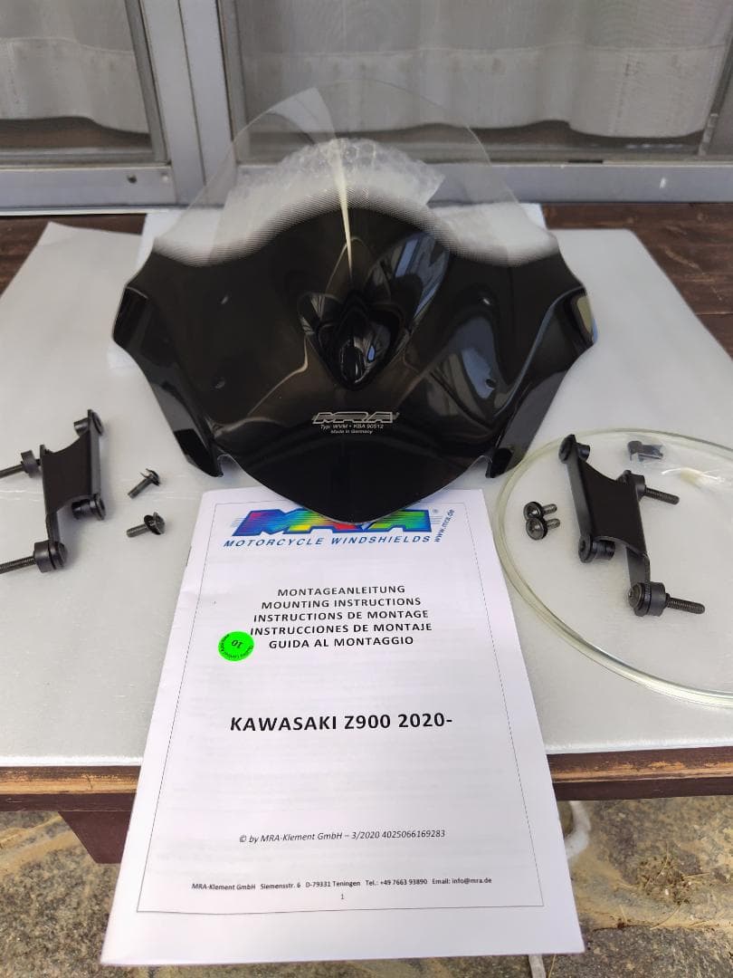 akiZ900（2021モデル）用AKRAPOVICチタンサイレンサ