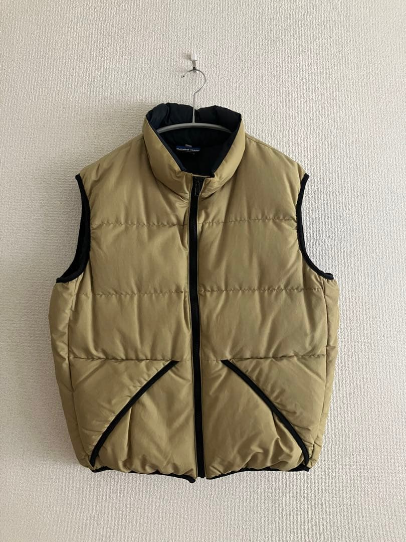 FEATHERED FRIENDS ベージュ ダウンベスト L