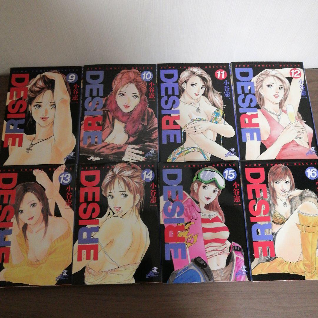 DESIRE、DESIRE 2nd season　計32冊　小谷憲一