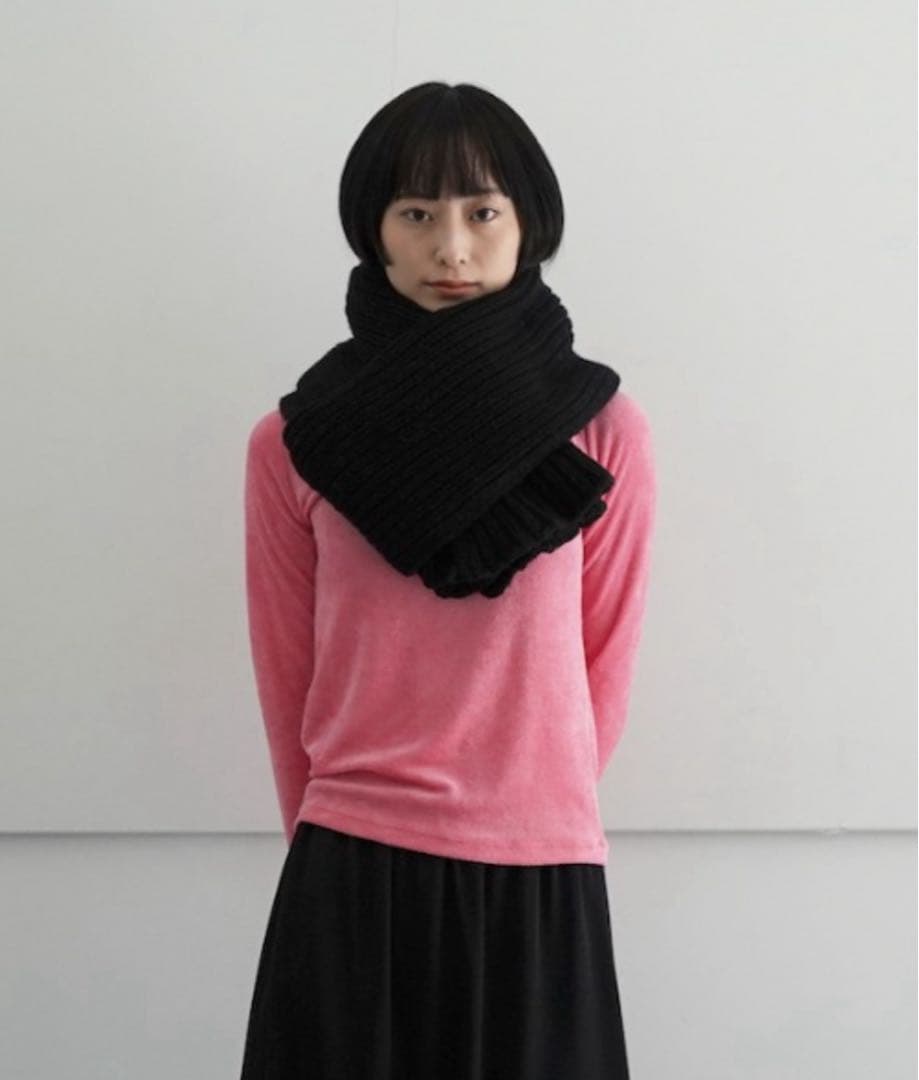 BASERANGE SCARF ベースレンジ ニットマフラー