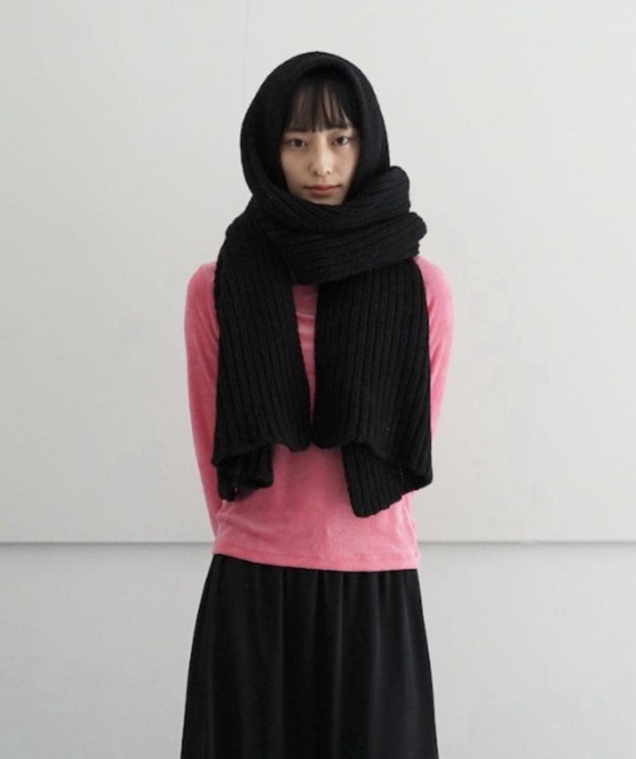 BASERANGE SCARF ベースレンジ ニットマフラー