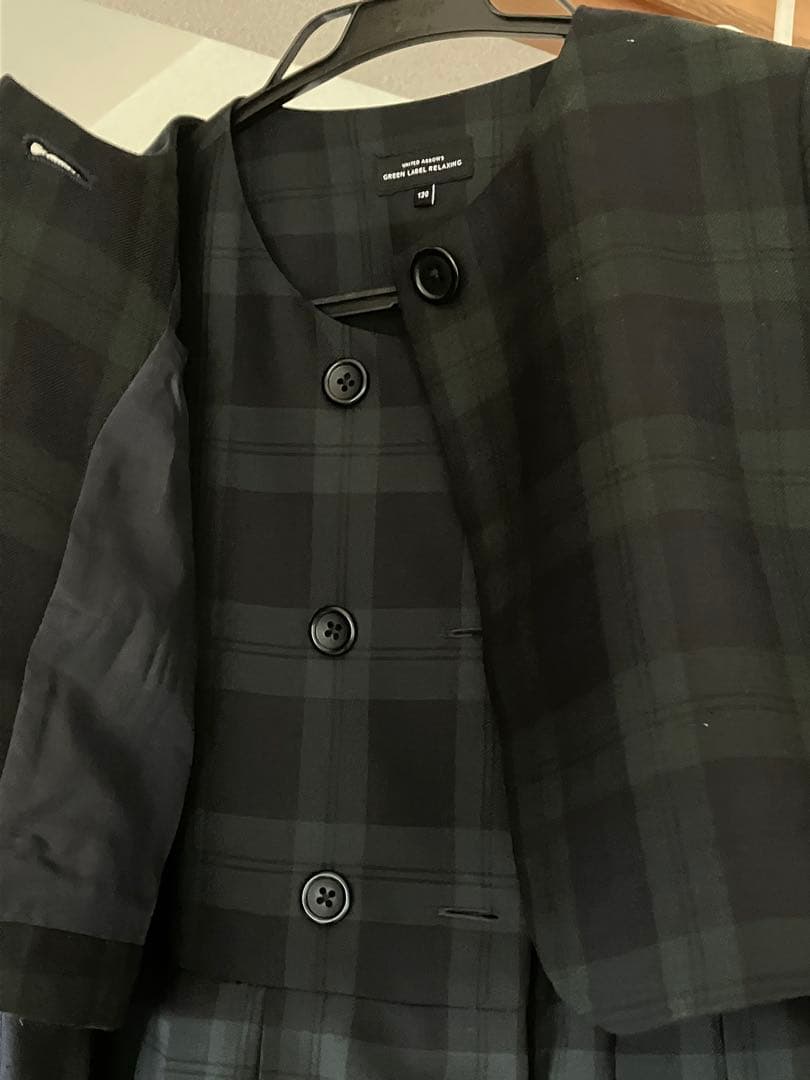 ブラックウォッチ　ボレロ　UNITED ARROWS フォーマルドレス 受験
