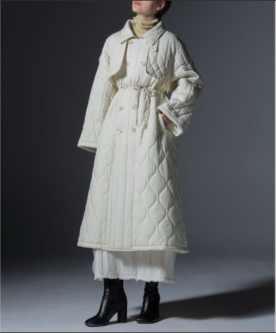 WILLFULLY トレンチコート コート ダウン