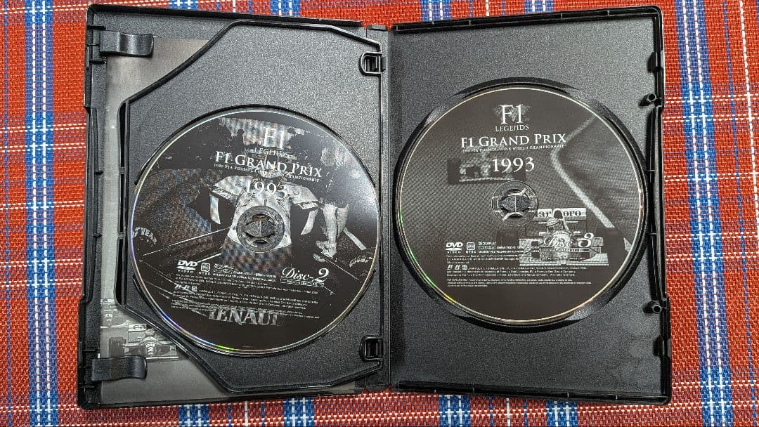 【激レア・廃盤】F1 LEGENDS 1993 DVD 3枚組 セナラストイヤー