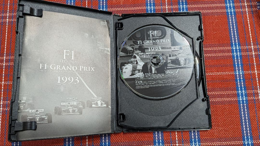【激レア・廃盤】F1 LEGENDS 1993 DVD 3枚組 セナラストイヤー