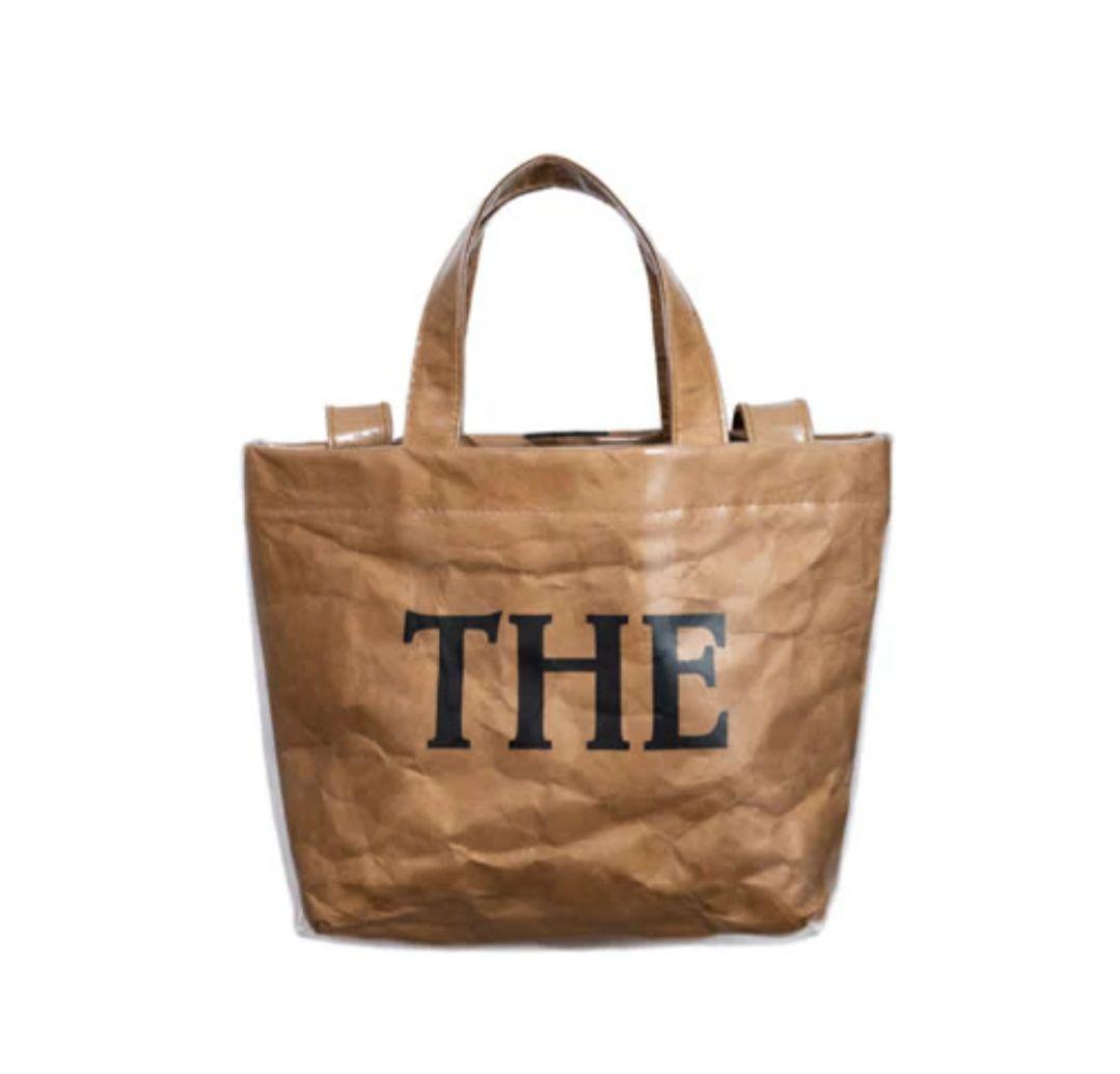 山田優さんtheweekendhotel　PVCBag(THE)BEIGE