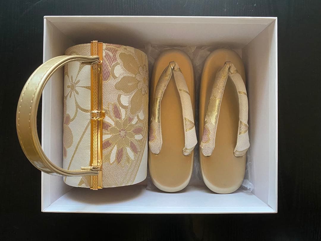 草履 バッグ 髪飾りセット　成人式　振袖　着物