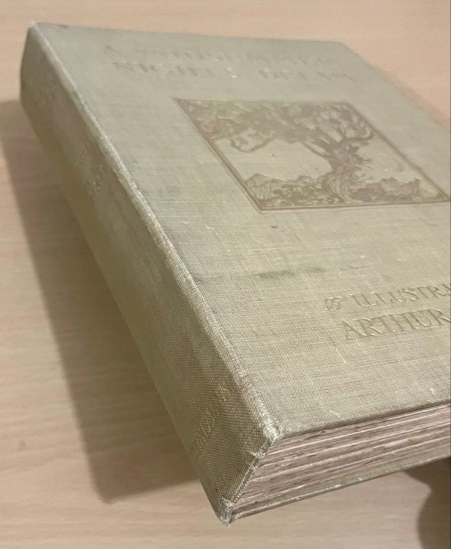 No.305アンティーク洋書 古書　アーサー·ラッカム　真夏の夜の夢　妖精