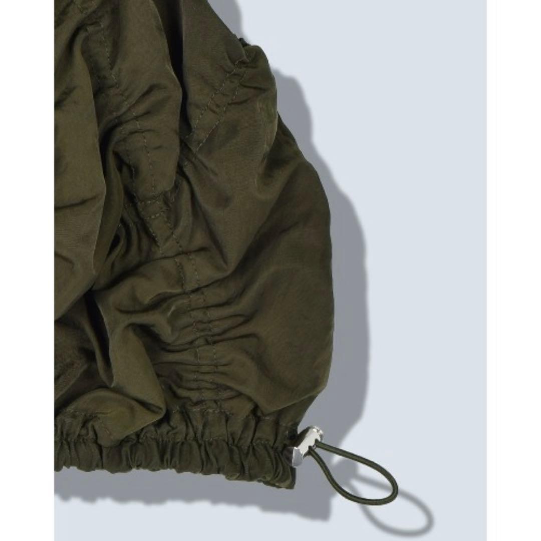 トップス OMMO SPIRAL SHIRRING BUSTIER