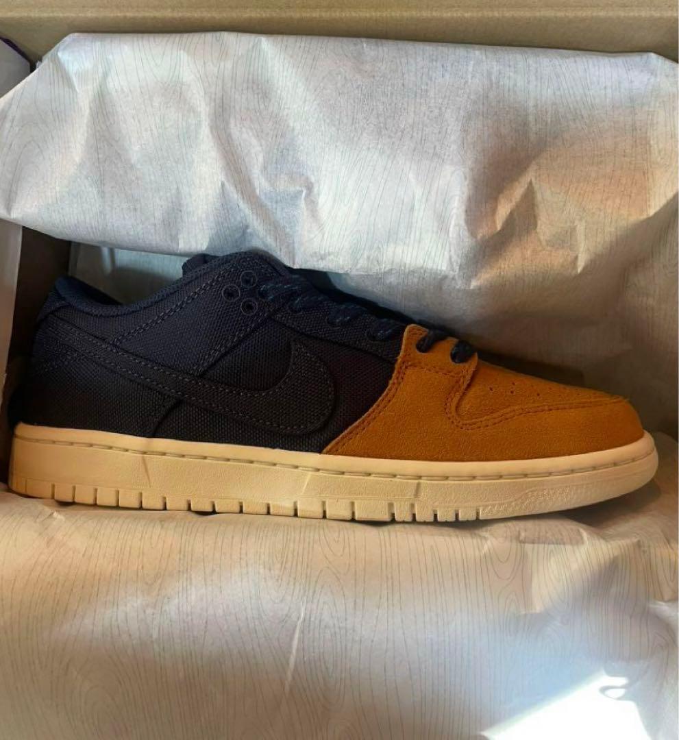 スケートボード Nike SB Dunk Low \"Desert Ochre and Midni