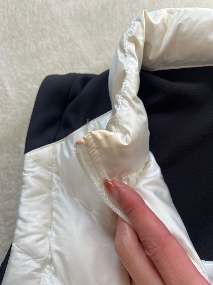 JUN&ROPE ダウンベストワンピース