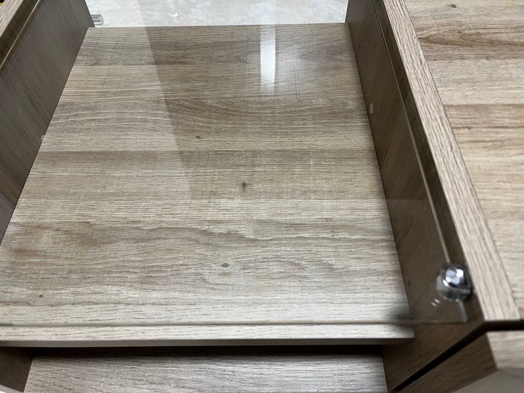 【1/31までセール！！】ラタン調ローテーブル 組み立て済み 完成品