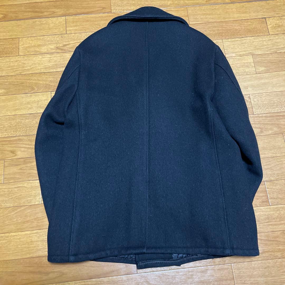 ショット　Pコート740N 希少サイズ42 黒　　MADE IN USA