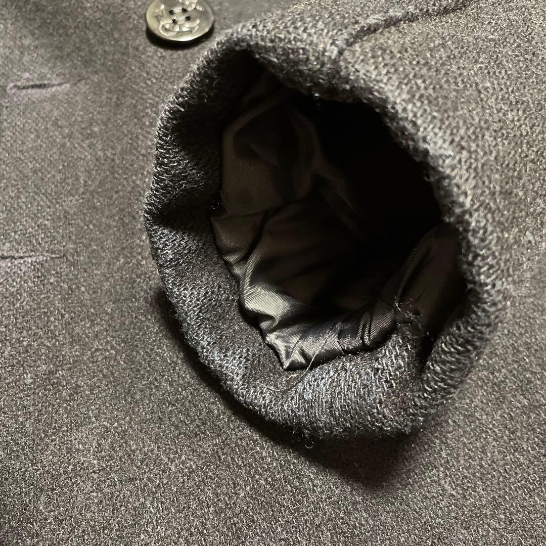 ショット　Pコート740N 希少サイズ42 黒　　MADE IN USA