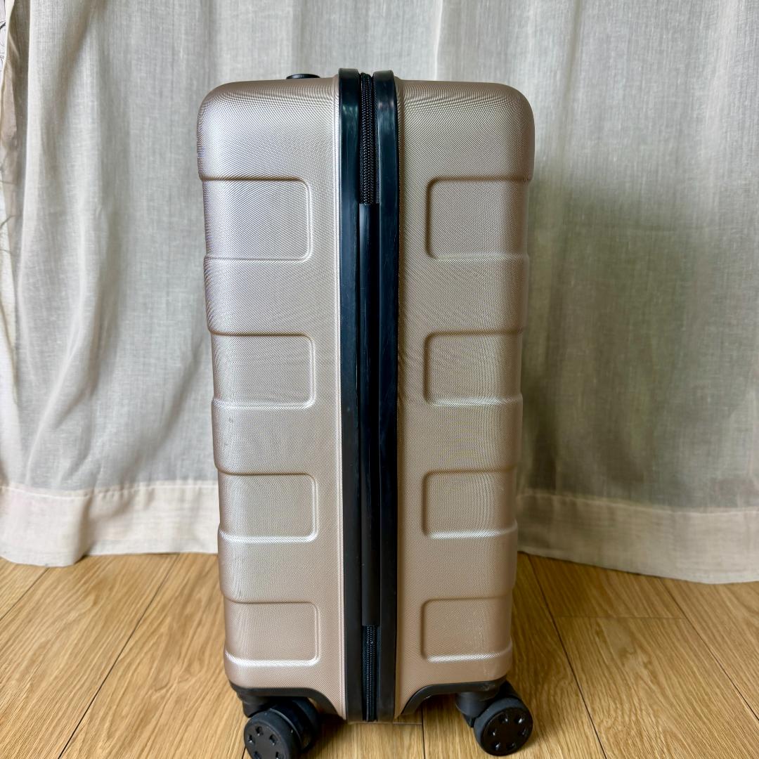 無印良品 バーの高さを自由に調節できるストッパー付き キャリー 35L