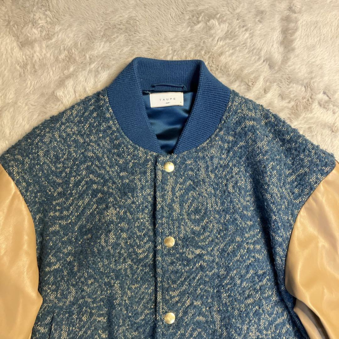 ★希少 TAUPE(トープ) スタジャン ジャケット サイズ2(M～L相当)