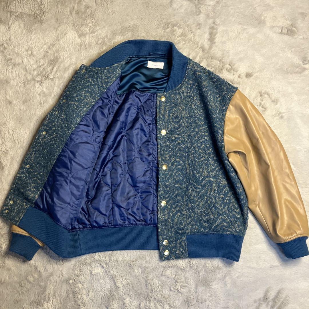 ★希少 TAUPE(トープ) スタジャン ジャケット サイズ2(M～L相当)