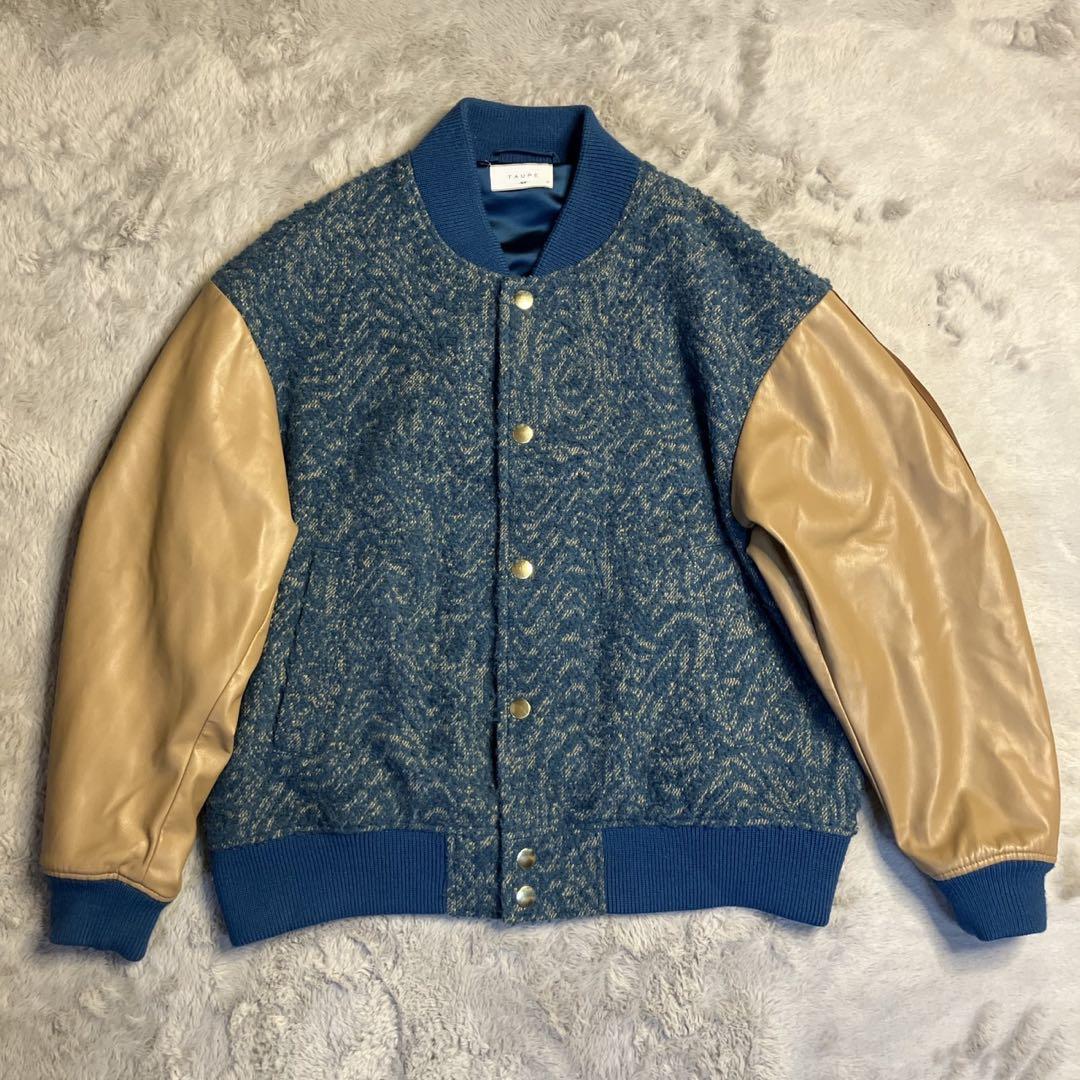 ★希少 TAUPE(トープ) スタジャン ジャケット サイズ2(M～L相当)