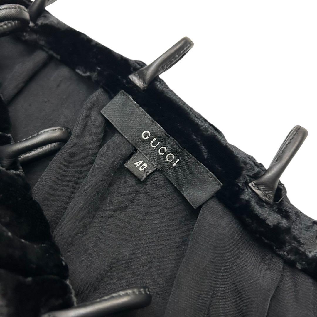 スカート GUCCI by Tom Ford 1999AW Velvet Skirt