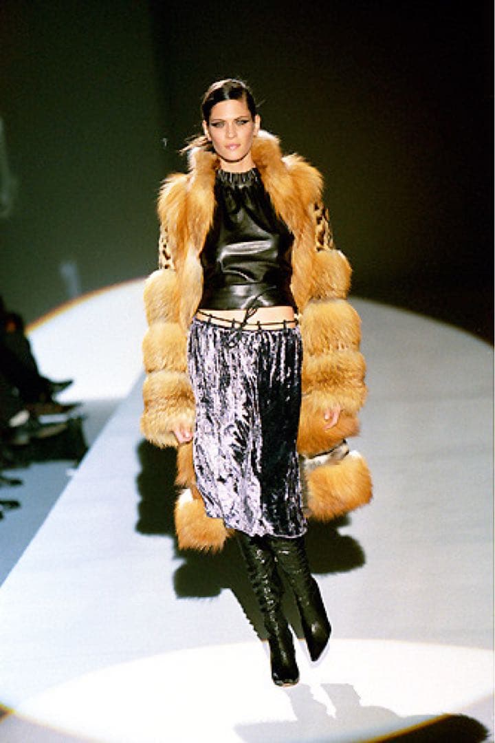 スカート GUCCI by Tom Ford 1999AW Velvet Skirt