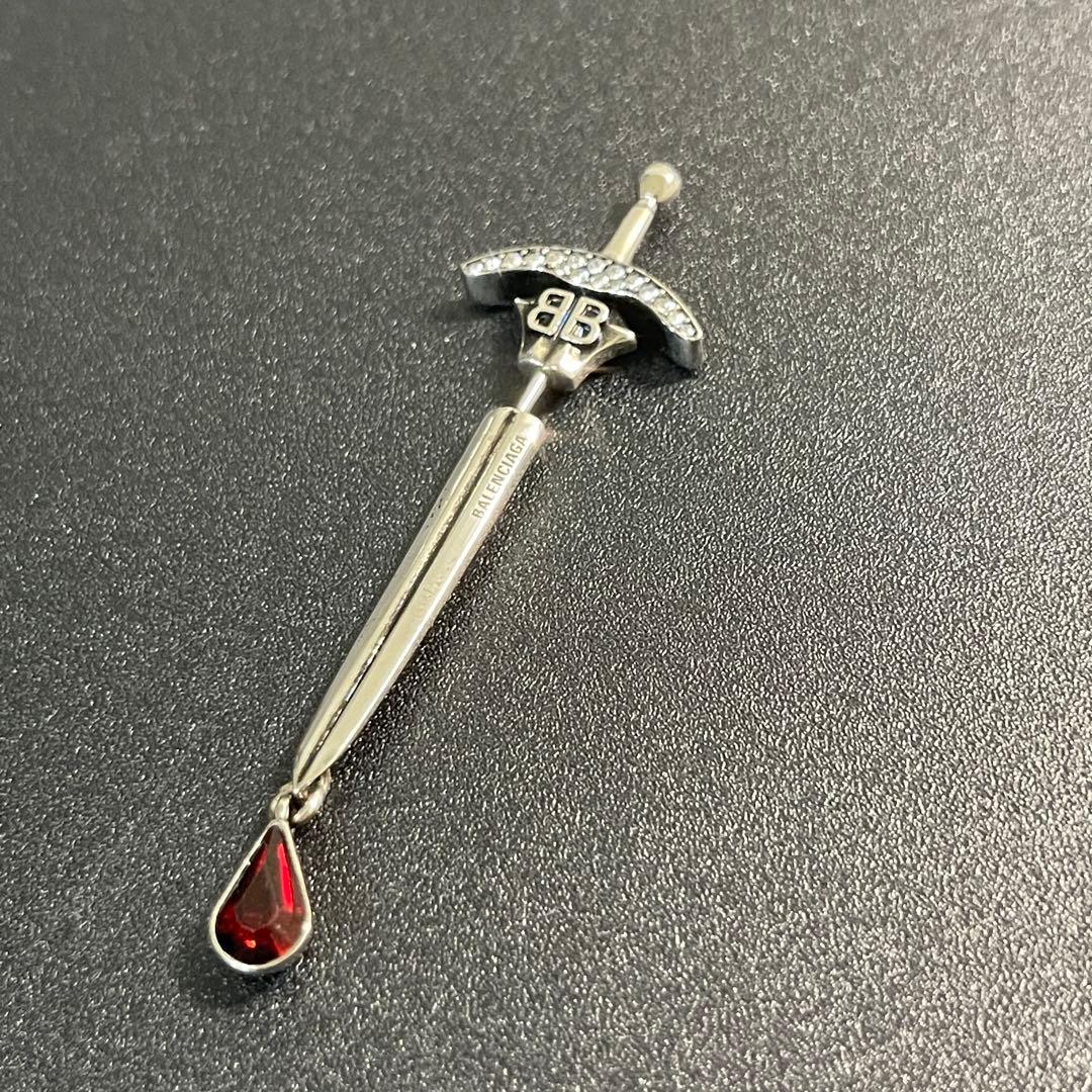 BALENCIAGA バレンシアガ　片耳用　ピアス　ゴスソード　付属品完備