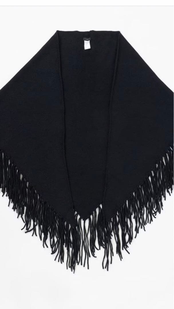 本日限定値下げJOSEPHオンワード　カシミヤショール　ネイビー