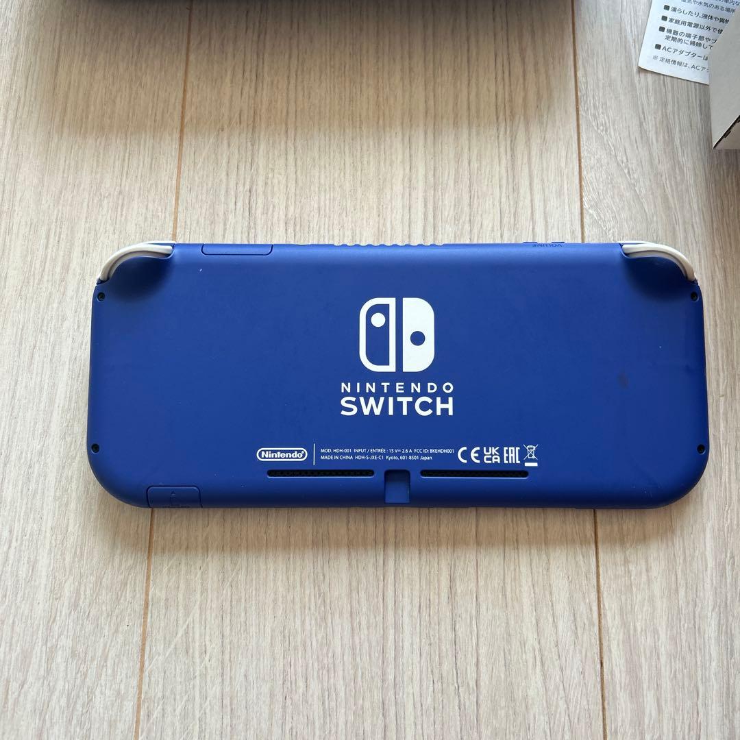 switch lite ブルー