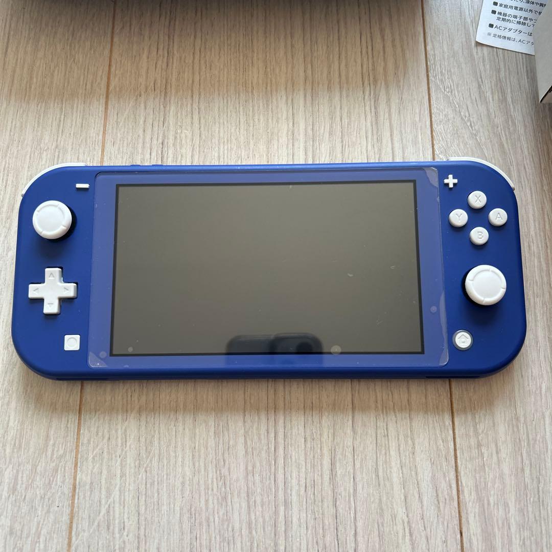 switch lite ブルー