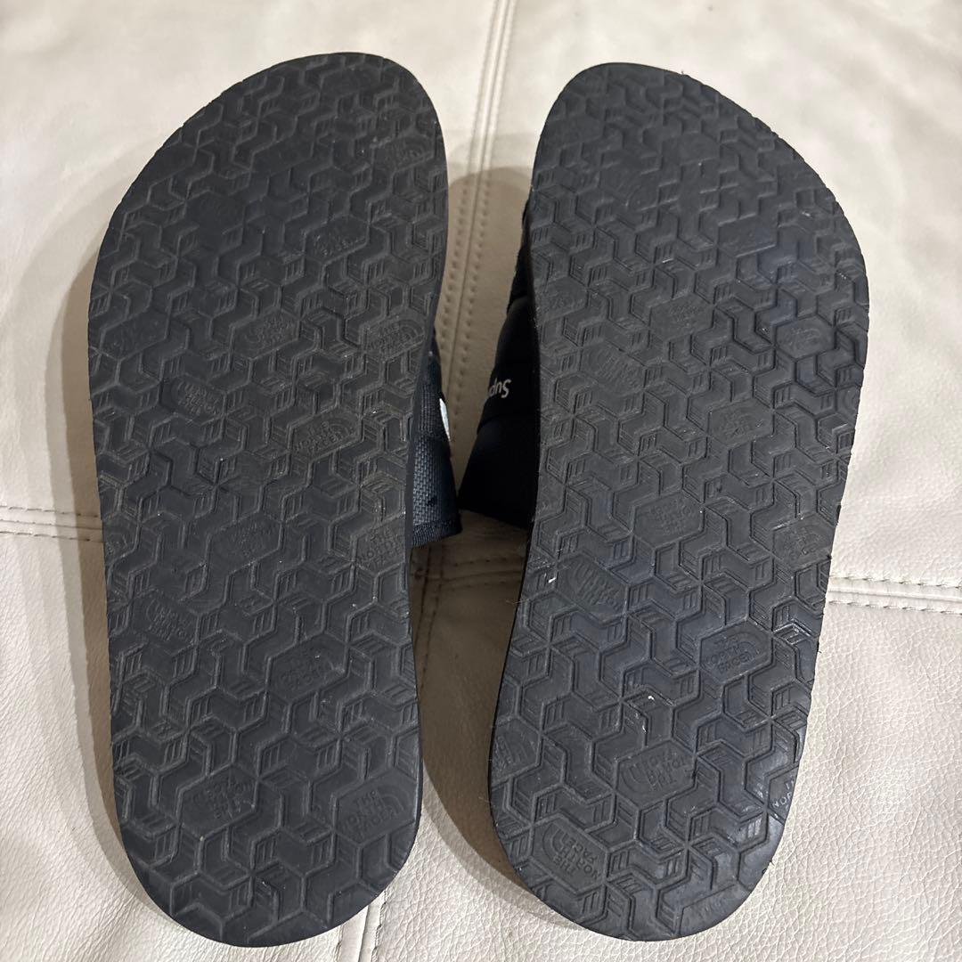 The North Face × Supreme ブラック サンダル　28cm