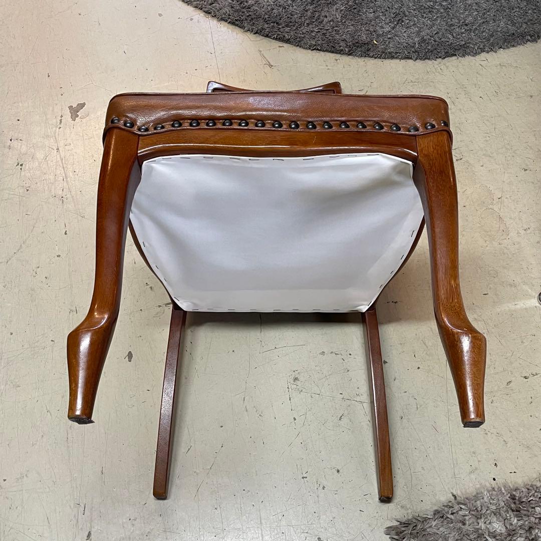 MARUNI マルニ木工⭐️ベルサイユシリーズ　ハイバックチェア　鋲打ち