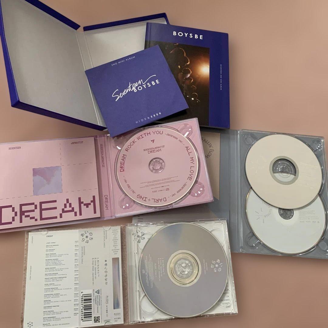 SEVENTEEN CD まとめ売り 大量 トレカなし