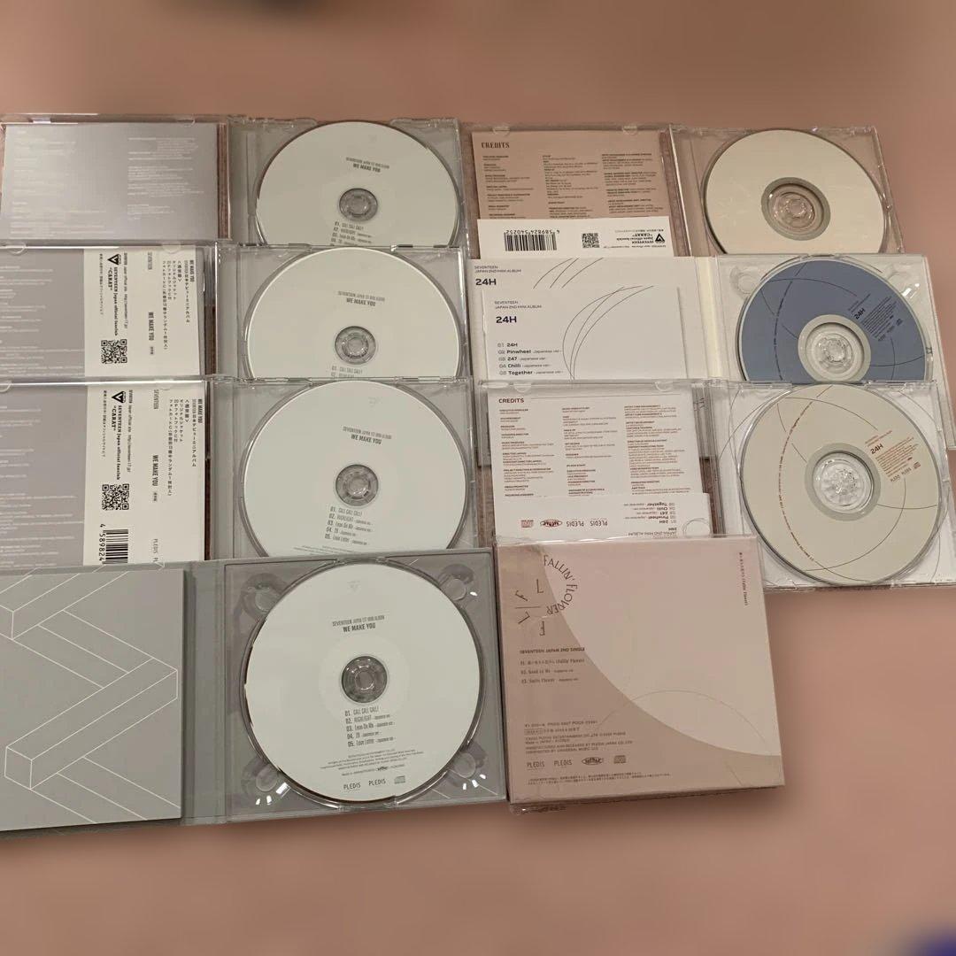 SEVENTEEN CD まとめ売り 大量 トレカなし