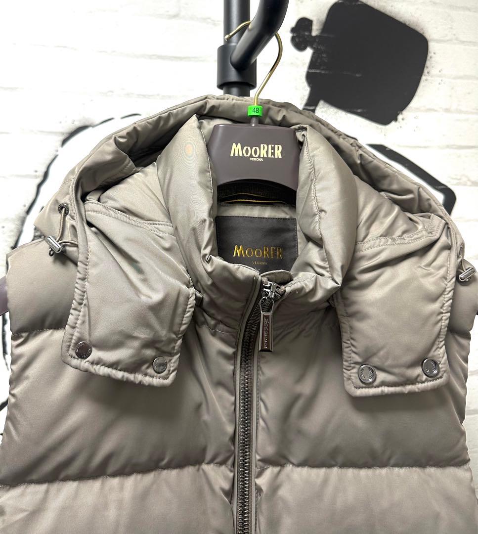 24-25秋冬新作Moorer FIRE-WKムーレーダウンベストVISONE