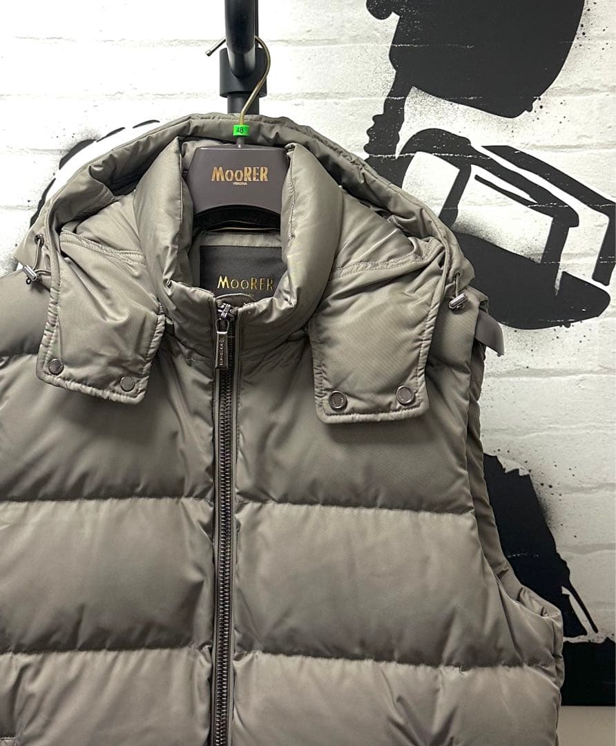 24-25秋冬新作Moorer FIRE-WKムーレーダウンベストVISONE