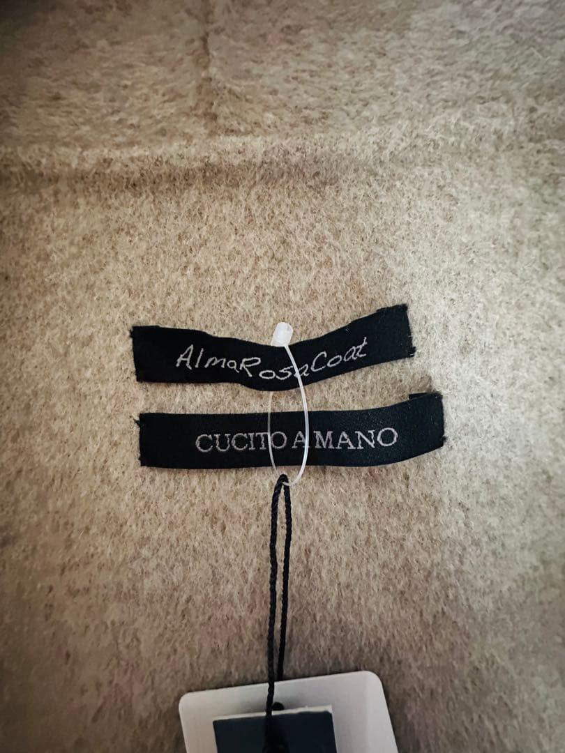 【タグ付】今季ドゥーズィエムクラス アルマローザ ショールカラー コート