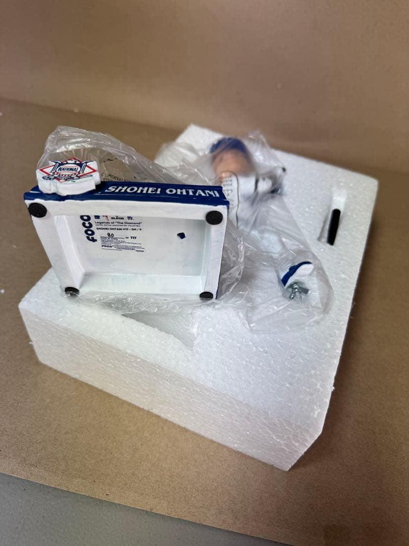 117体限定　MLB ドジャース 大谷翔平 ボブルヘッド 打点500記念　80.