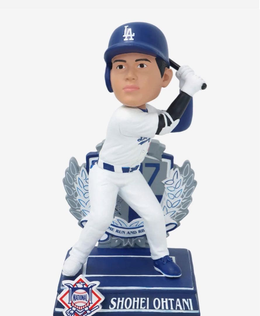 117体限定　MLB ドジャース 大谷翔平 ボブルヘッド 打点500記念　80.