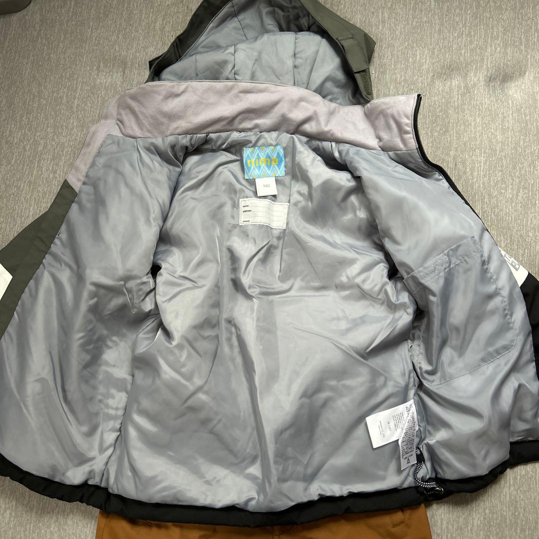 ★美品★nima スキー　スノーボード　ウェア　140 上下
