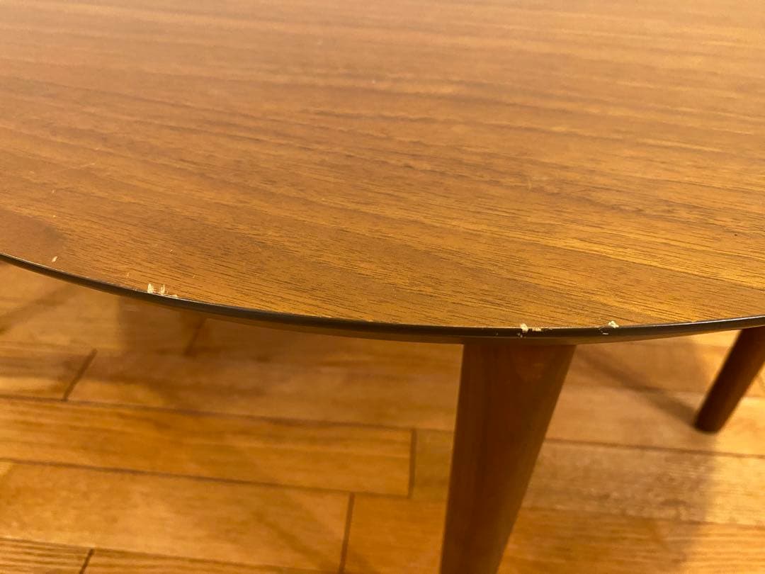 高野木工 バルーン センターテーブル リビングテーブル 69-2 ウォールナット