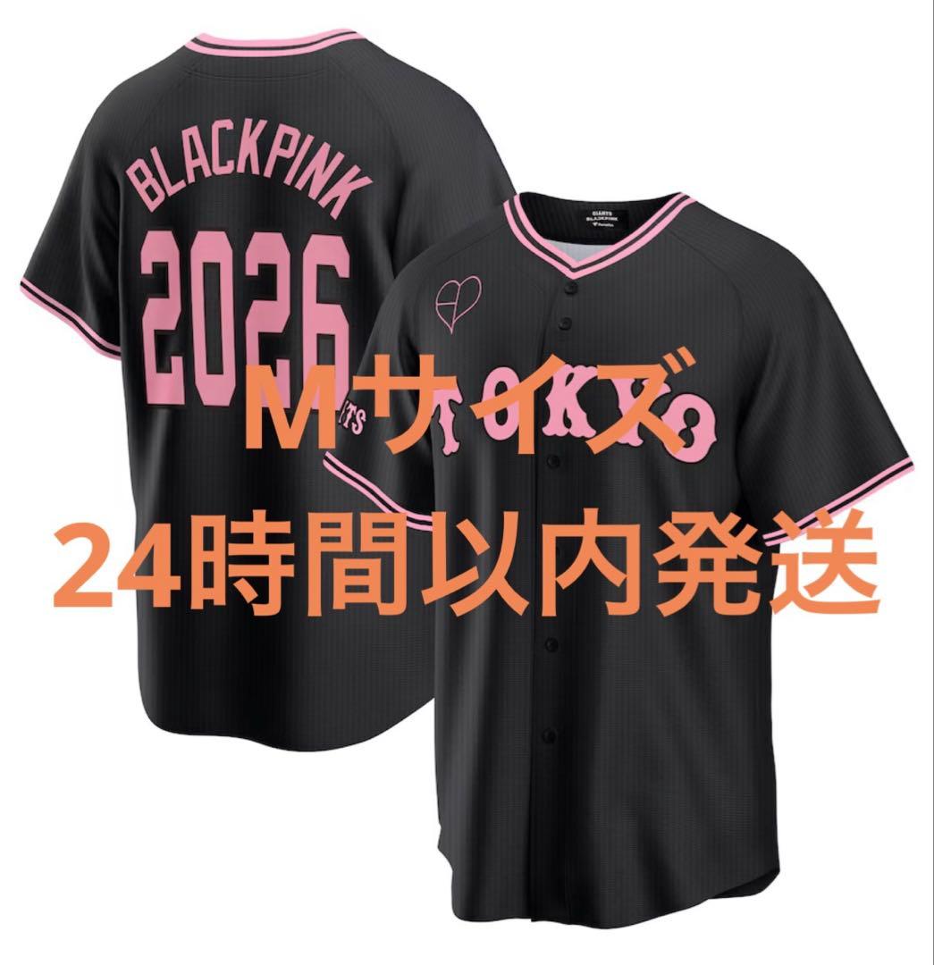 読売ジャイアンツ BLACKPINK ユニフォーム ブラック ピンク コラボ　M