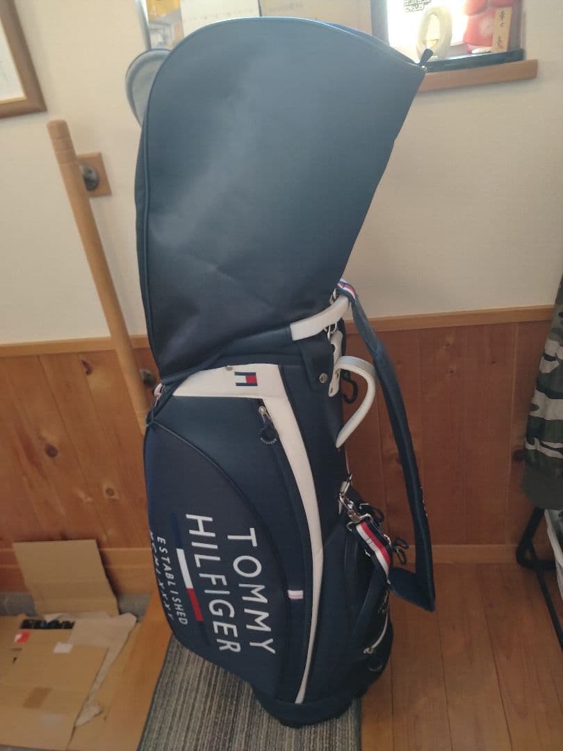   キャディバッグ ネイビー