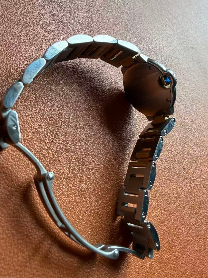 カルティエ Cartier バロンブルー SM コンビ W69007Z3